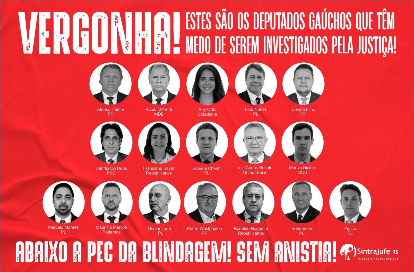 Com o voto de 17 deputados gaúchos, PEC da Blindagem é aprovada na ...